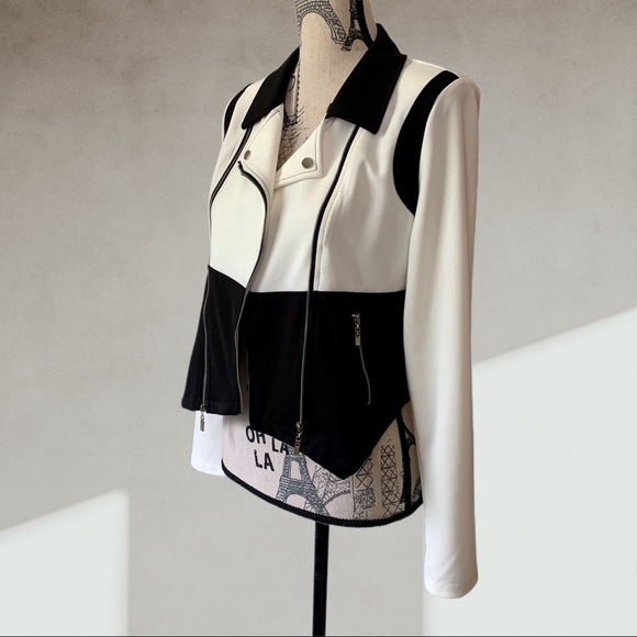 Black & white blazer SMALL - Picture 4 of 7